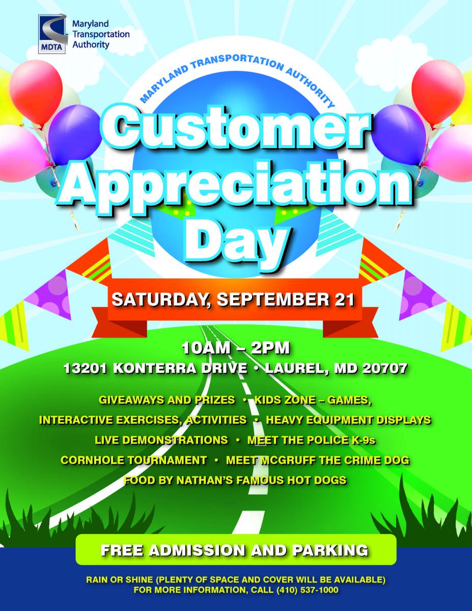 Customer Apprectiation Day MDTA