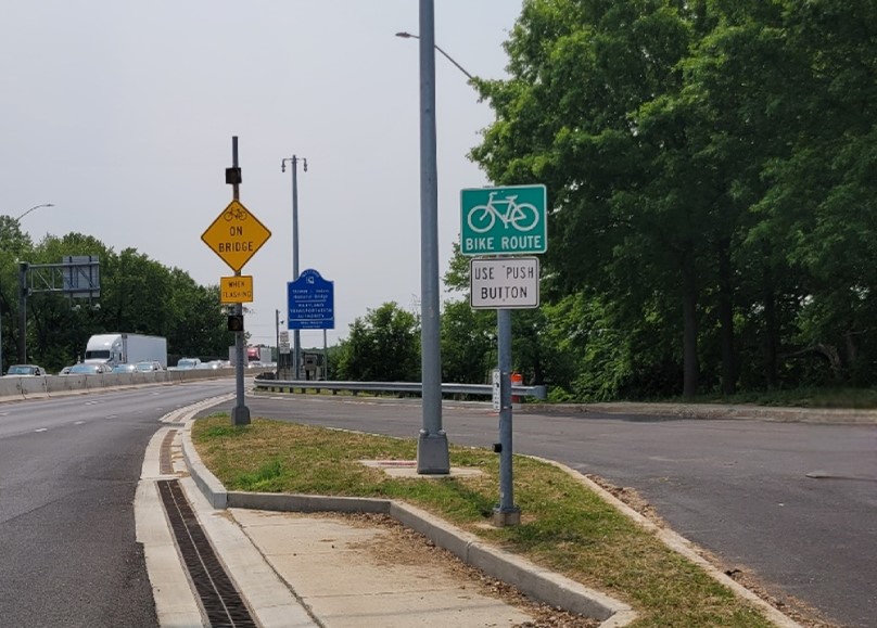 Hatem Bridge (US 40) Bicycle Access | MDTA