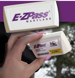 Ezpass transponder windshield mounting.