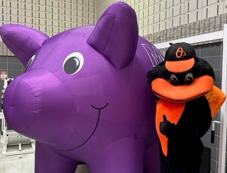 EZPass Pig With O's Bird