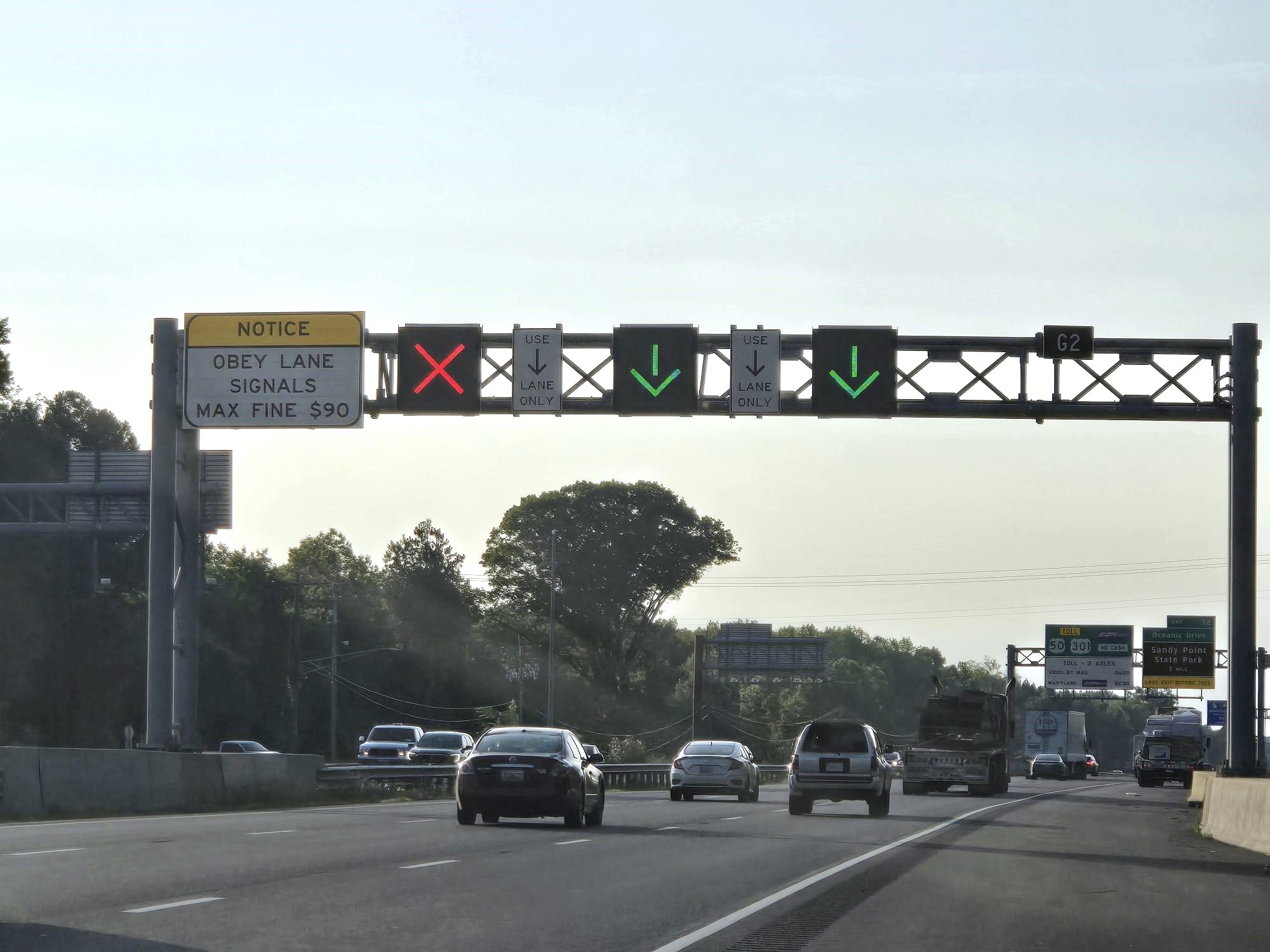Overhead signals