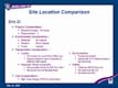 Site Location Comparison - Site D