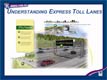 Understanding Express Toll Lanes 2