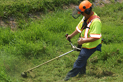 Road maintenance.