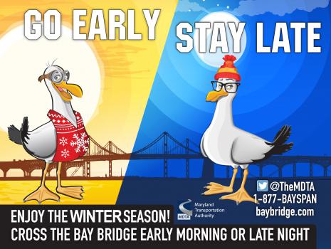 Go Early Stay Late - Enjoy the Winter Season!